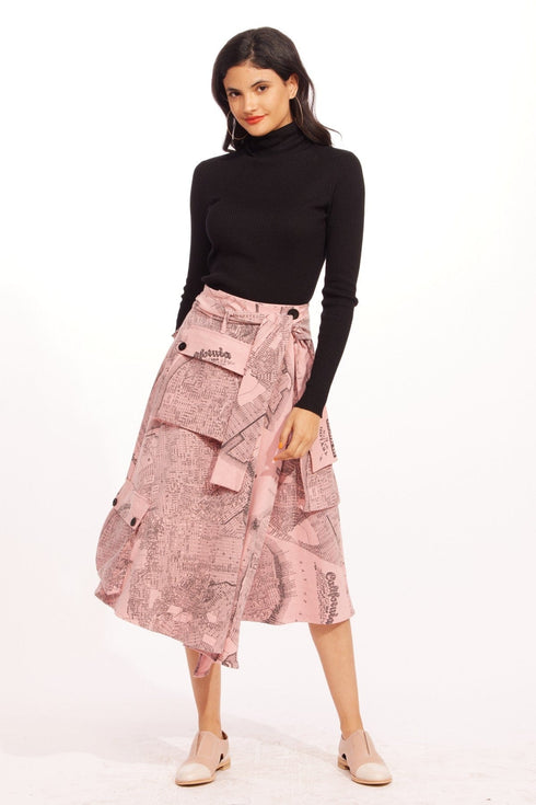 Hope Skirt - California Map
